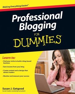 Cover Professional Blogging For Dummies (eBook, ePUB)
