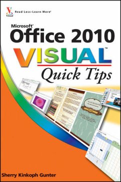 Office 2010 Visual Quick Tips (eBook, PDF) - Gunter, Sherry Kinkoph