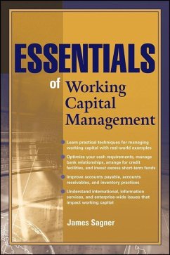 Essentials of Working Capital Management (eBook, PDF) - Sagner, James