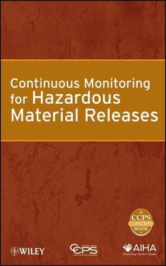 Continuous Monitoring for Hazardous Material Releases (eBook, PDF) - Ccps (Center For Chemical Process Safety)