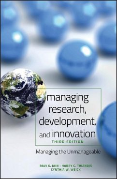 Managing Research, Development and Innovation (eBook, ePUB) - Jain, Ravi; Triandis, Harry C.; Weick, Cynthia W.