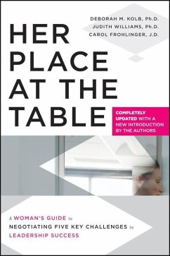 Her Place at the Table (eBook, PDF) - Kolb, Deborah M.; Williams, Judith; Frohlinger, Carol