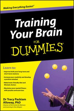 Training Your Brain For Dummies (eBook, ePUB) - Packiam Alloway, Tracy