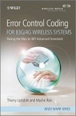 Error Control Coding for B3G/4G Wireless Systems (eBook, PDF)