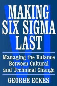 Making Six Sigma Last (eBook, PDF) - Eckes, George