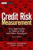 Credit Risk Measurement (eBook, PDF)