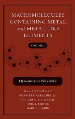 Macromolecules Containing Metal and Metal-Like Elements, Volume 2 (eBook, PDF)