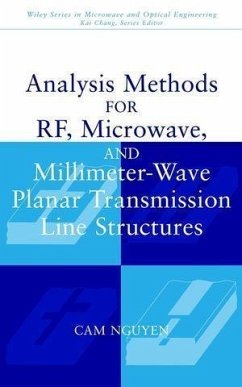 Analysis Methods for RF, Microwave, and Millimeter-Wave Planar Transmission Line Structures (eBook, PDF) - Nguyen, Cam
