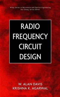 Radio Frequency Circuit Design (eBook, PDF) - Davis, W. Alan; Agarwal, Krishna