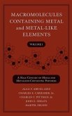Macromolecules Containing Metal and Metal-Like Elements, Volume 1 (eBook, PDF)