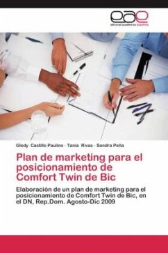 Plan de marketing para el posicionamiento de Comfort Twin de Bic - Castillo Paulino, Gledy;Rivas, Tania;Peña, Sandra