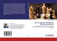 Cross-Cultural Context of School Leadership - Kamau, Martin W.