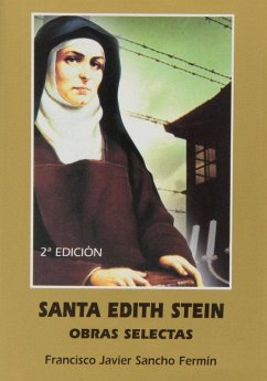 Cover Santa Edith Stein : obras selectas