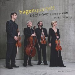 Streichquartette Op.18/3,18/5,135 - Hagen Quartett