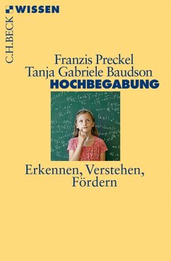 Hochbegabung - Preckel, Franzis;Baudson, Tanja G.