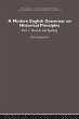 A Modern English Grammar on Historical... - Bild 1