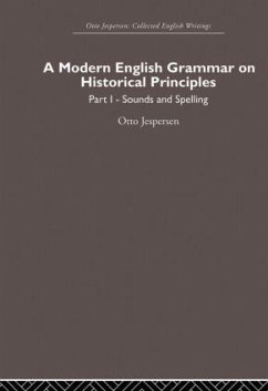 A Modern English Grammar on Historical Principles - Jespersen, Otto