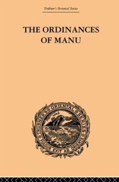 The Ordinances of Manu - Burnell, Arthur Coke