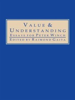 Value and Understanding - Gaita, Raimond