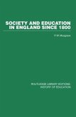 Society and Education in England Since 1800