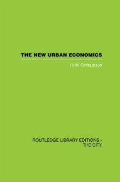 The New Urban Economics - Richardson, H W