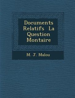 Documents Relatifs La Question Mon Taire - Malou, M. J.