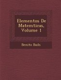 Elementos De Matem�ticas, Volume 1