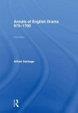 The Annals of English Drama 975-1700