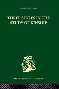 Three Styles in the Study of Kinship - Barnes, J A