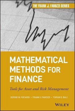 Mathematical Methods for Finance - Focardi, Sergio M.; Fabozzi, Frank J.; Bali, Turan G.