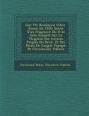 Une F Te Br Silienne C L Br E Rouen En 1550: Suivie D'Un Fragment Du Xvie Si Cle Roulant Sur La Th Ogonie Des Anciens Peuples Du Br Sil, Et Des Po Sie