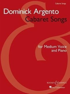 Cabaret Songs: Medium Voice and Piano