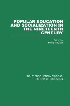 Popular Education and Socialization in the Nineteenth Century