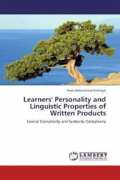 Learners' Personality and Linguistic Properties of Written Products - Babanezhad Kafshgar, Neda