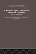 A Modern English Grammar on Historical... - Bild 1