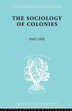 The Sociology of the Colonies [Part 1] - Maunier, Rene