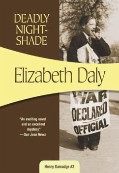 Deadly Nightshade - Daly, Elizabeth