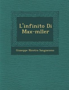 L'infinito Di Max-m�ller - Sangiacomo, Giuseppe Nicotra