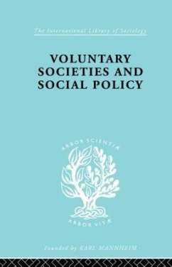 Voluntary Societies and Social Policy - Rooff, Madeline