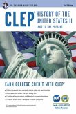 Clep(r) History of the U.S. II Book + Online