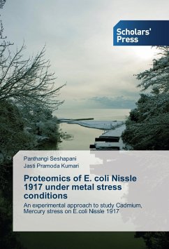 Proteomics of E. coli Nissle 1917 under metal stress conditions - Seshapani, Panthangi; Pramoda Kumari, Jasti