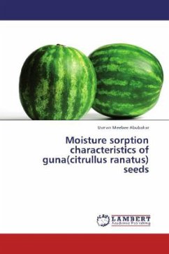 Moisture sorption characteristics of guna(citrullus ranatus) seeds