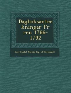 Dagboksanteckningar F R Ren 1786-1792