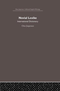 Novial Lexike - Jespersen, Otto