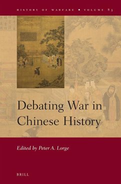 Debating War in Chinese History