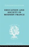 Education & Society in Modern France Ils 219