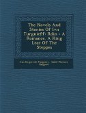 The Novels and Stories of IV N Turg Nieff