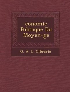 Conomie Politique Du Moyen- GE