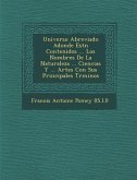 Universo Abreviado Adonde Est N Contenidos ... Los Nombres de La Naturaleza ... Ciencias y ... Artes Con Sus Principales T Rminos