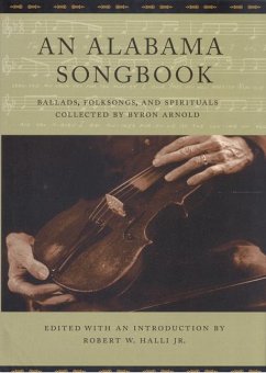 An Alabama Songbook - Halli Jr, Robert W